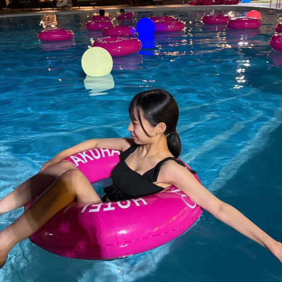 【④】ナイトプール行ってきた👙🌙