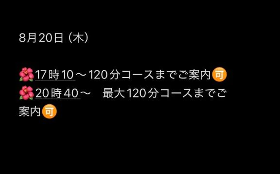 本日残りわずか⚠️