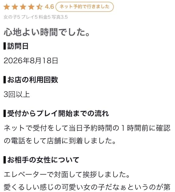 【お礼写メ日記】