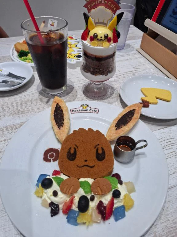 ポケカフェフードその1 𐐃 ·̫ 𐐃
