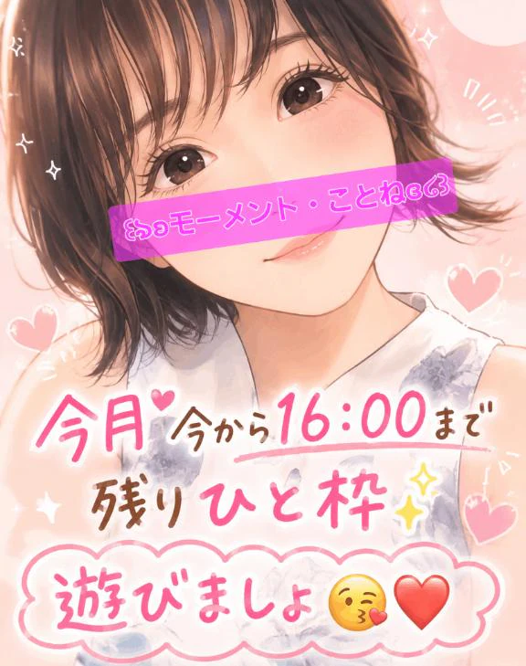 残り1枠です🫶💕