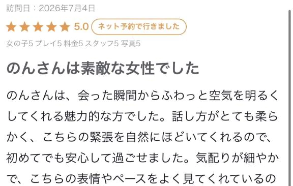 【お礼写メ日記】