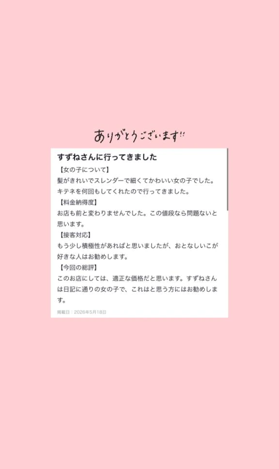 【お礼写メ日記】