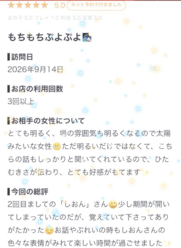 【お礼写メ日記】