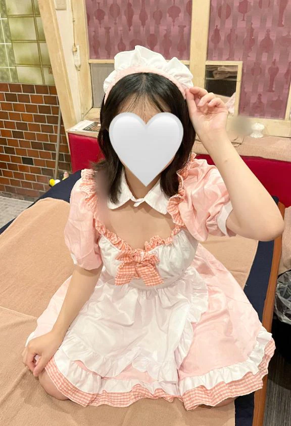 お礼💌メイドの座り方じゃない(＞＜)
