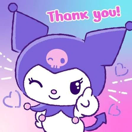 お礼💌