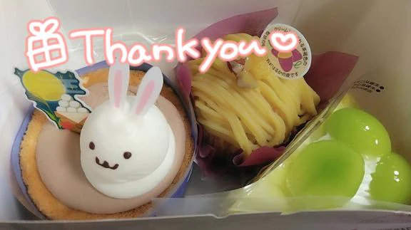 ごちそうさまです🐰😋
