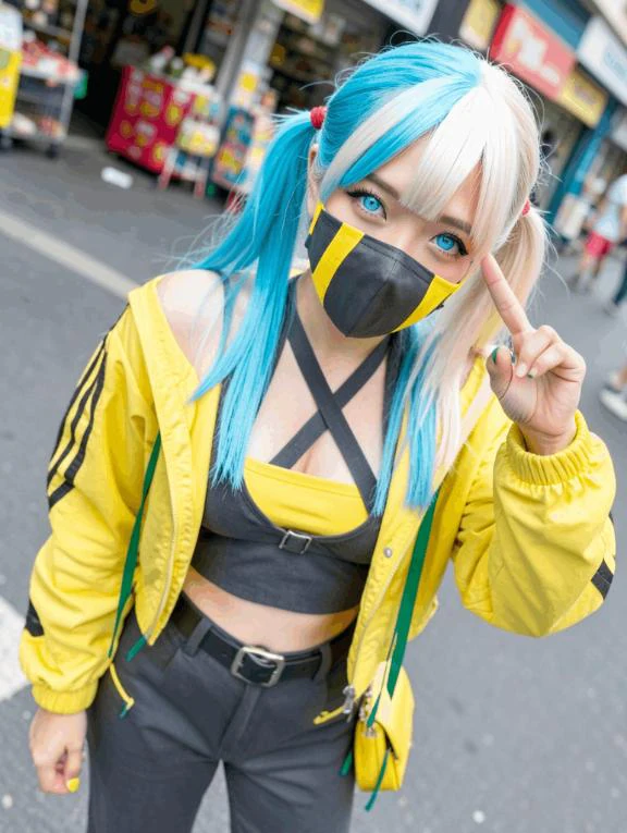コスプレをさせてみたけど
