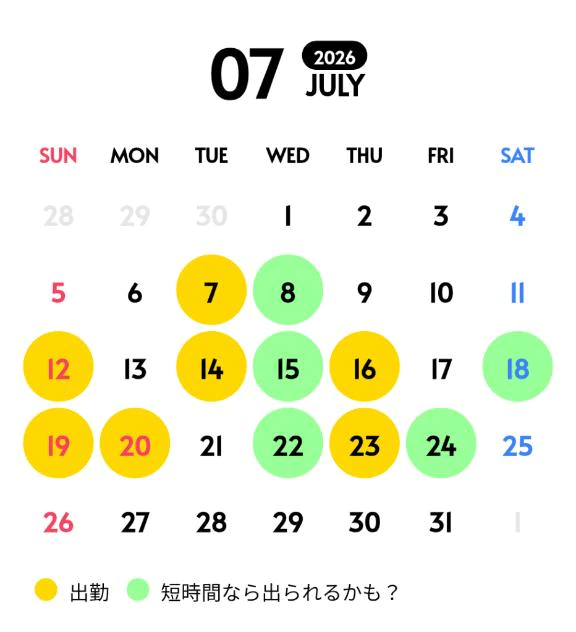 ようやく変わりました