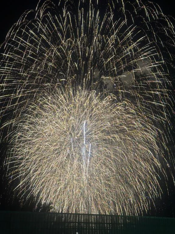 残暑？秋の？花火🎆✨