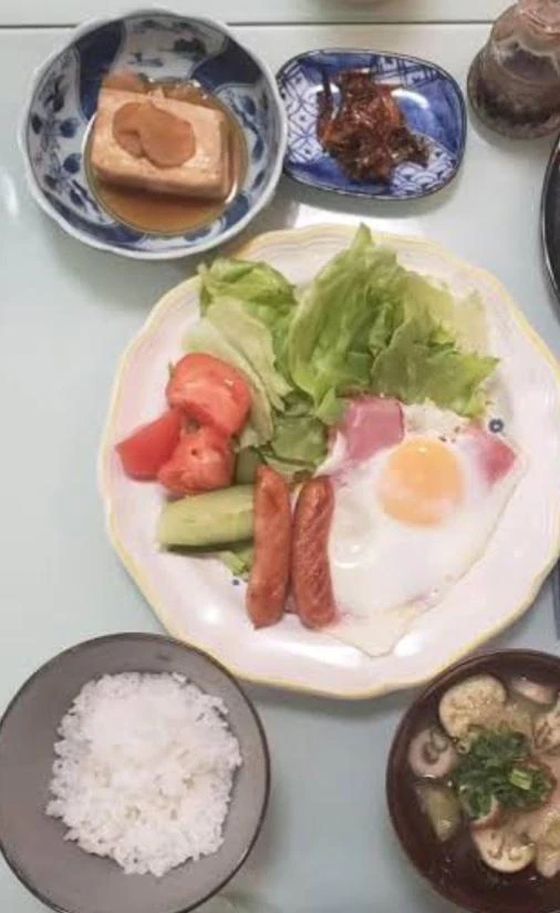朝ごはん～