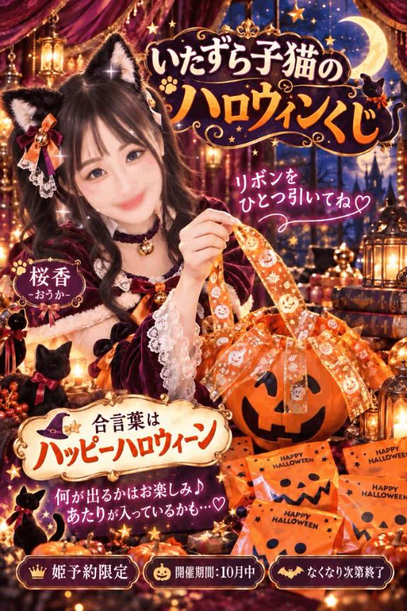 🦇10月限定🎃特別🐾イベント🕸️👻