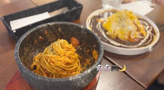 大切な思い出がまたひとつ🍝🎮🌙