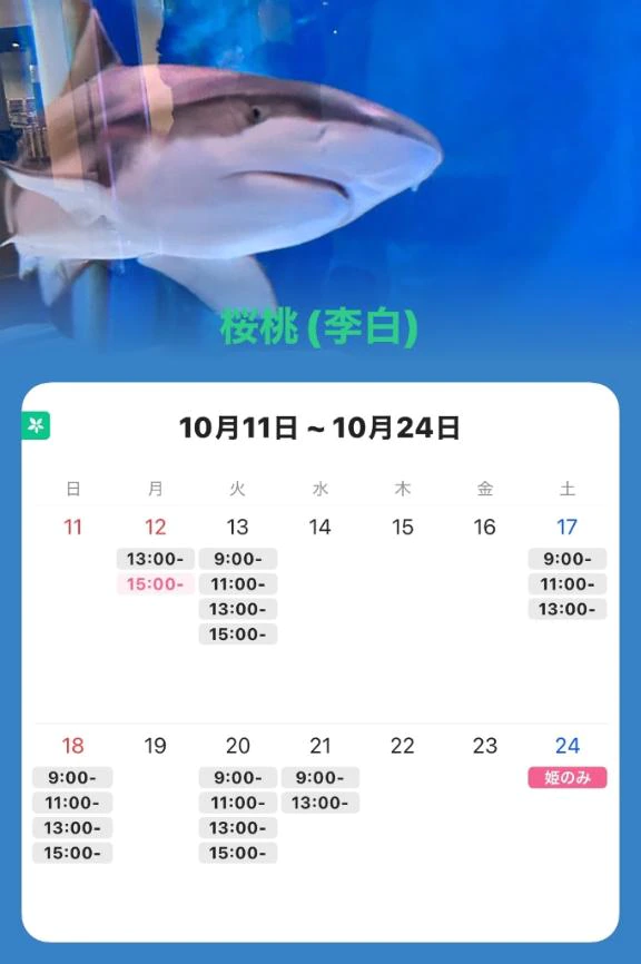 夏到来！？