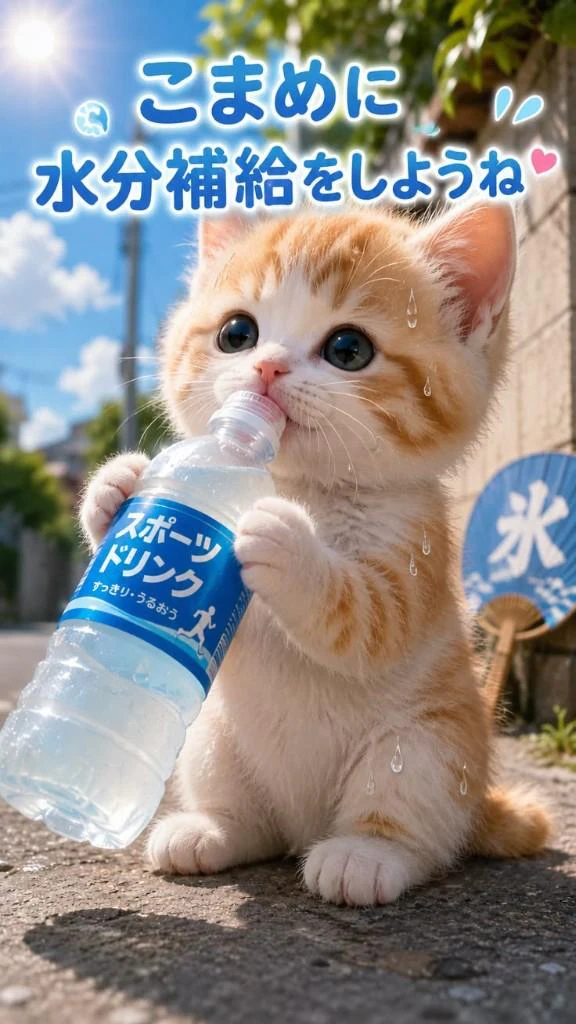 暑い…