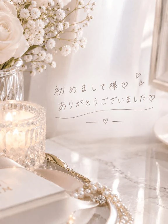 お礼🕊️