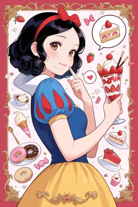 休みの前夜は甘いもの食べがち