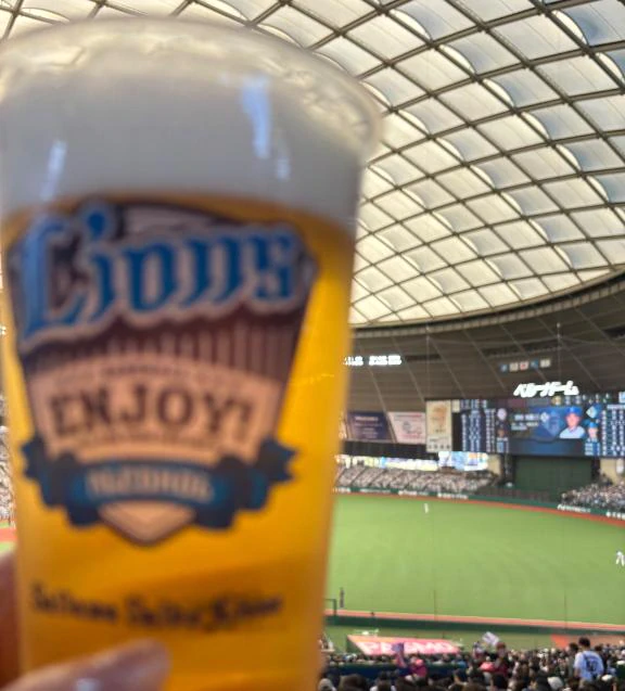 はいっ！本日はベルーナドーム🏟️