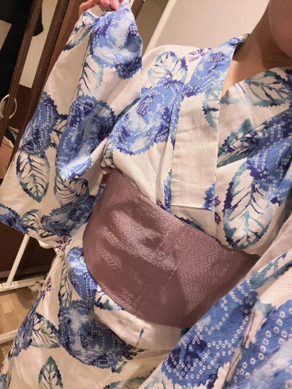 今日の浴衣👘 ♡