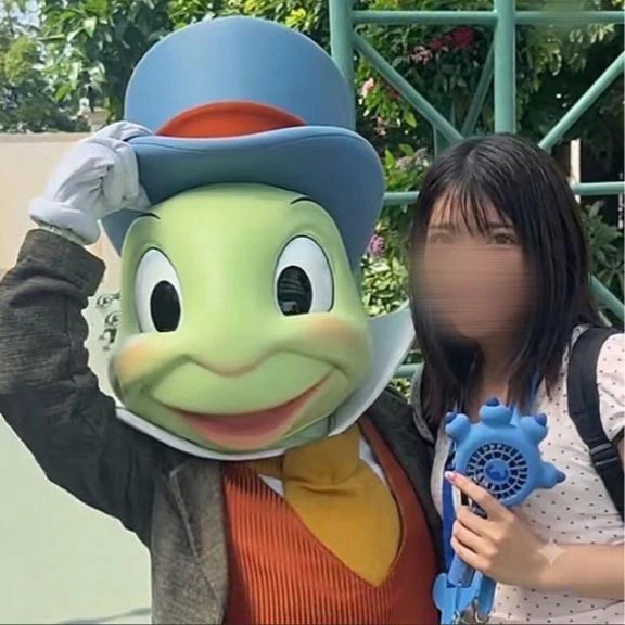 ジミニーとツーショ💖