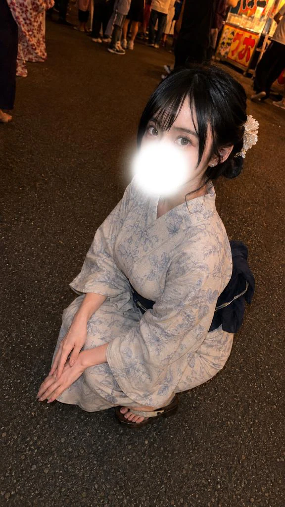 お盆の夜って…👘💕