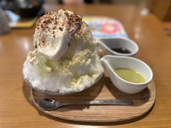 ドバイチョコかき氷🍧