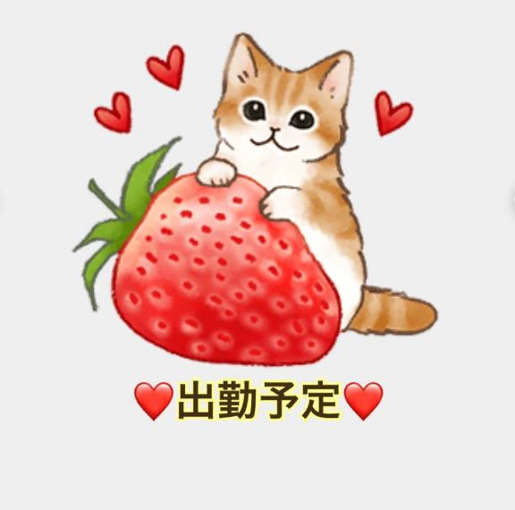 今週の出勤予定🗓️