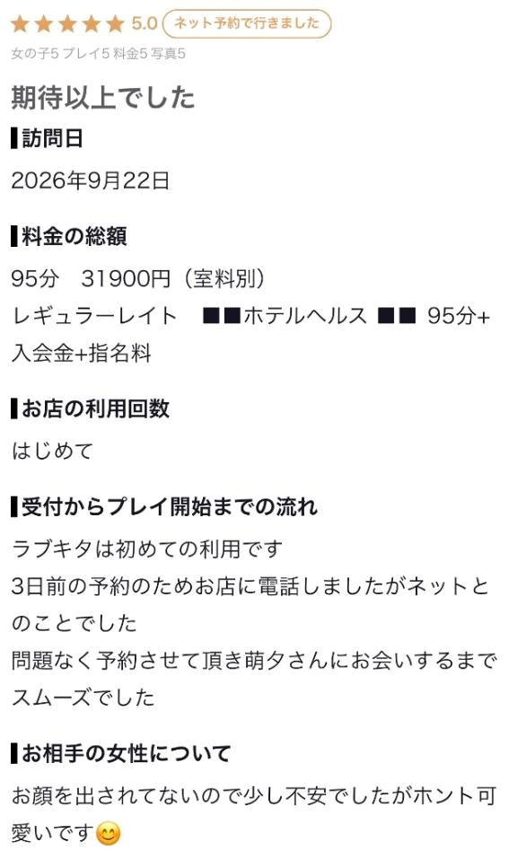 【お礼写メ日記】