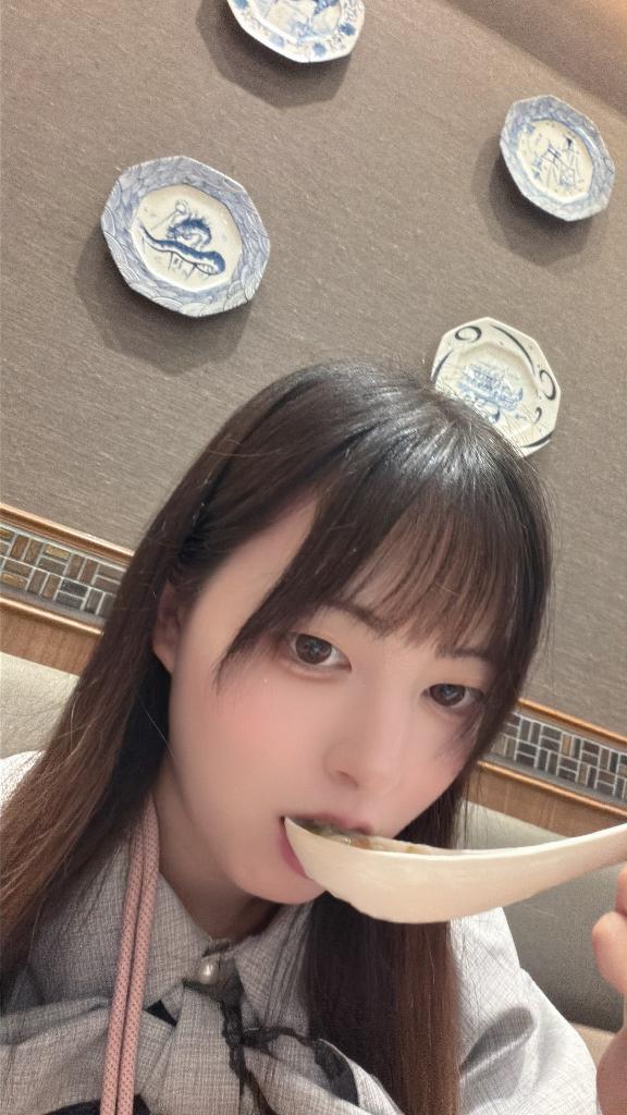 ちびとり の レンゲがお口に入りません☹️😢😭