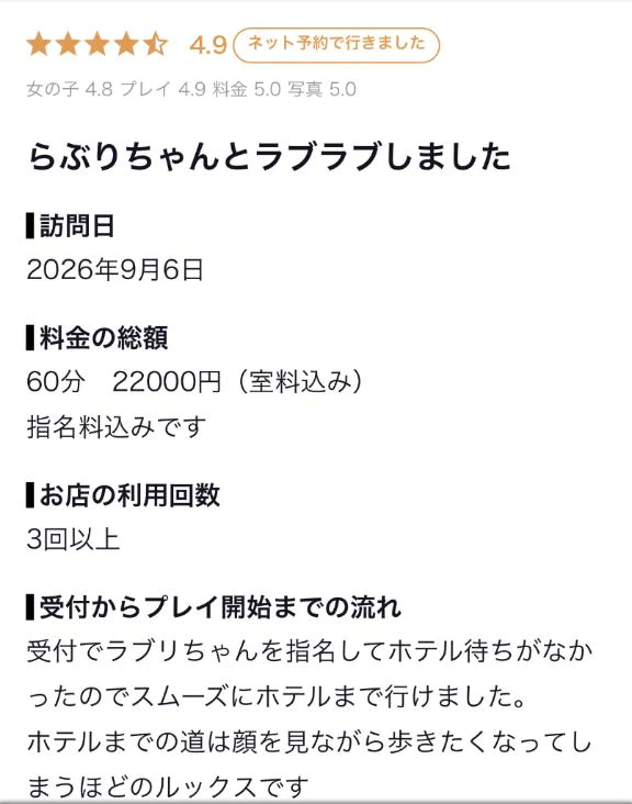 【お礼写メ日記】
