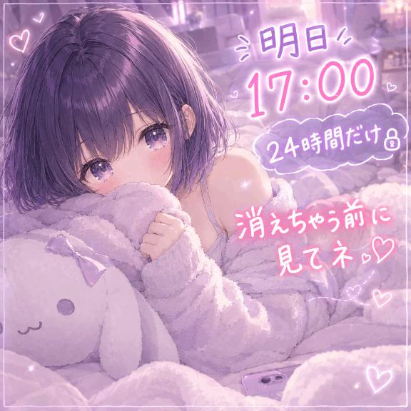 明日…17:00🆙🤭💕