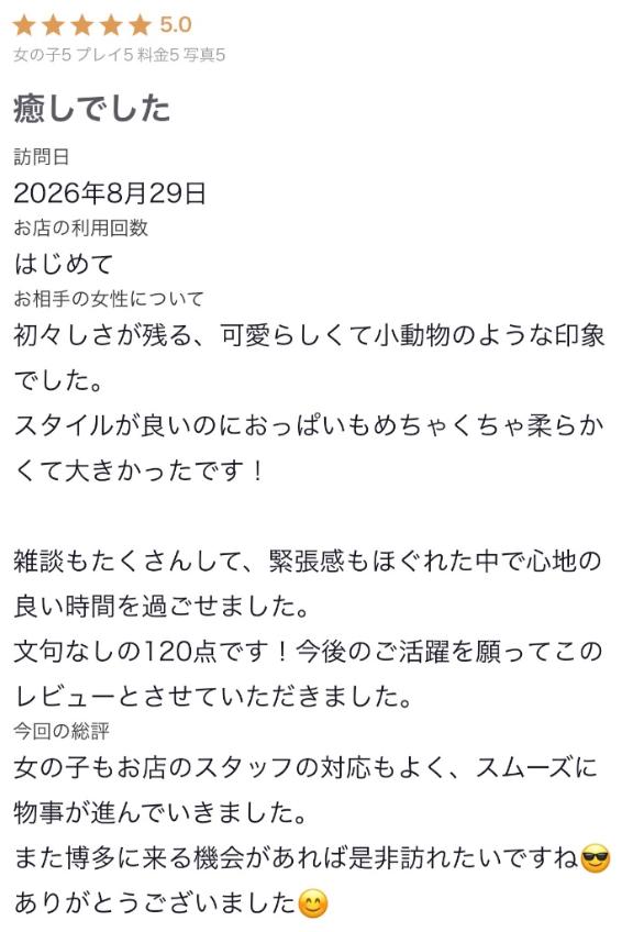 かすみ◆完全業界未経験◆ の 感謝🙇‍♂️