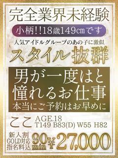 🔰【ここ】18歳完未芸能人激似