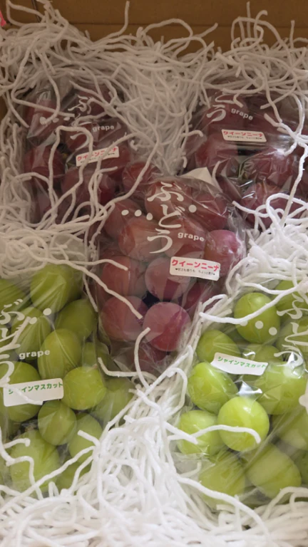 山梨から届いた🍇
