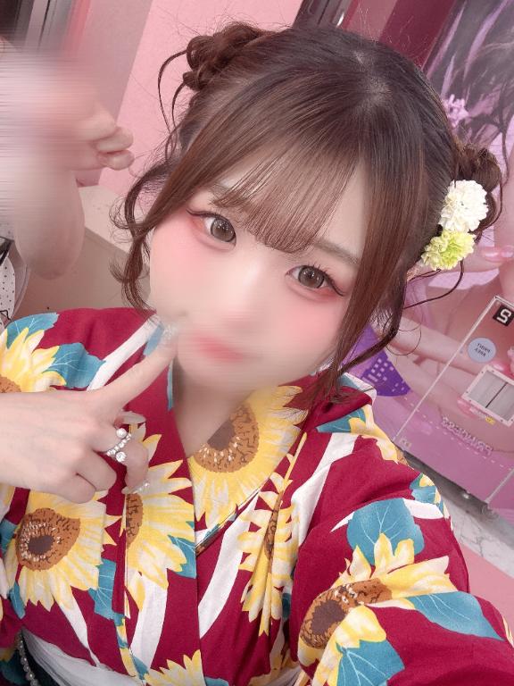 もも の 浴衣着たんだ➰👘 💕