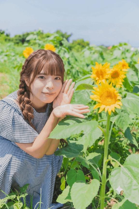 すず の ひまわり🌻‎🤍