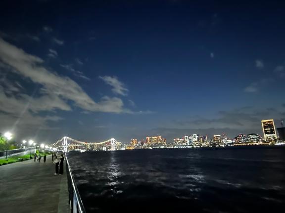 長澤舞美 の 鮮やかな夜景