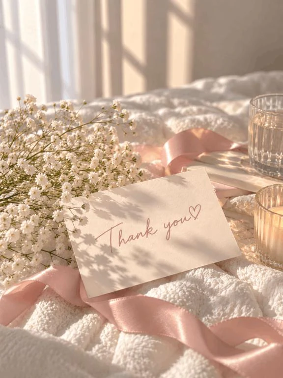 お礼💌