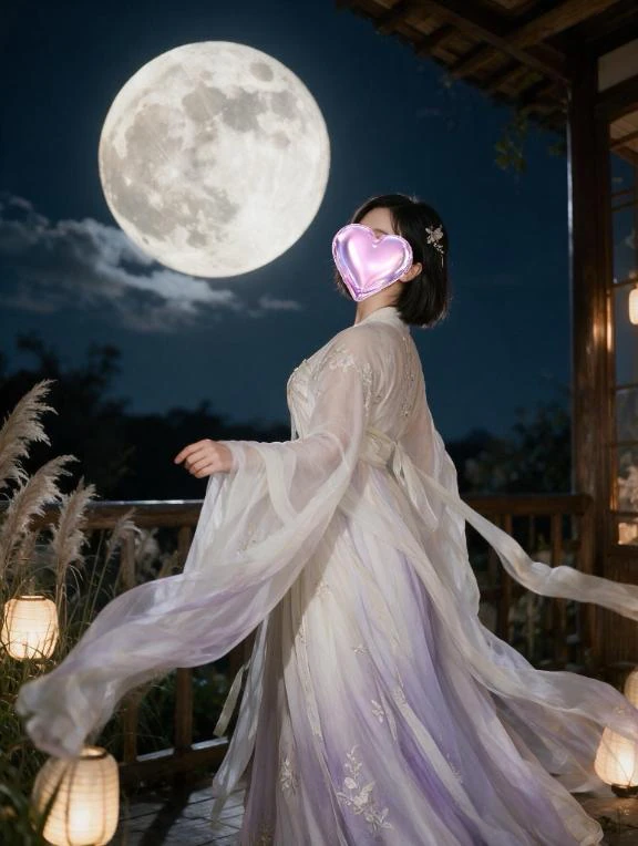 天女と月 - The Celestial Maiden and the Moon -