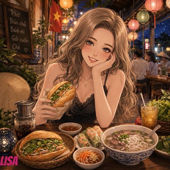 桜坂(さくらざか)りさ の **本場ベトナムの味に感動🇻🇳🩷**