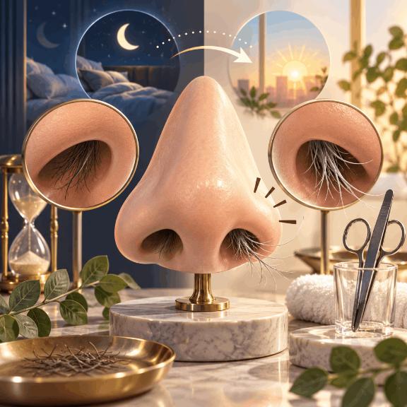 ことね の 鼻毛はなぜ一気に伸びるのか👃