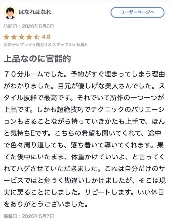 ななみ の 【お礼写メ日記】