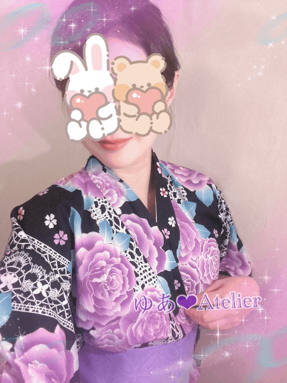 ゆあ の 今日は紫、♡