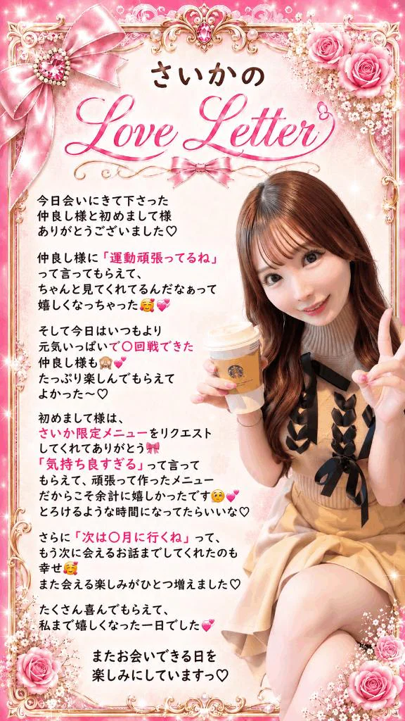 今日もありがとうございました♡