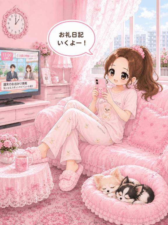 泉美(いずみ) の こんにちは☔🩷