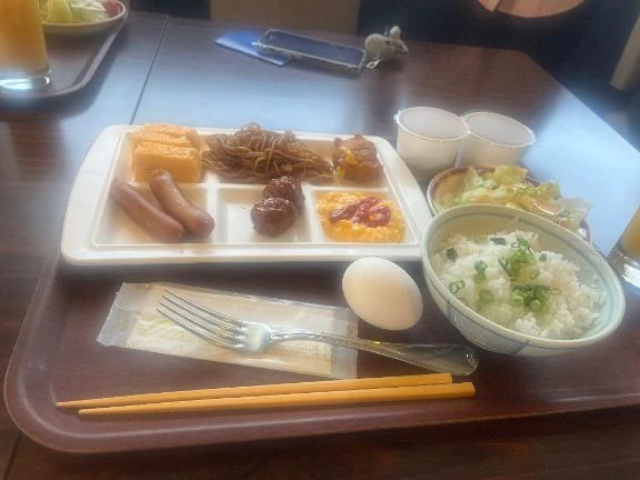 みりあ 朝食食べてきた！