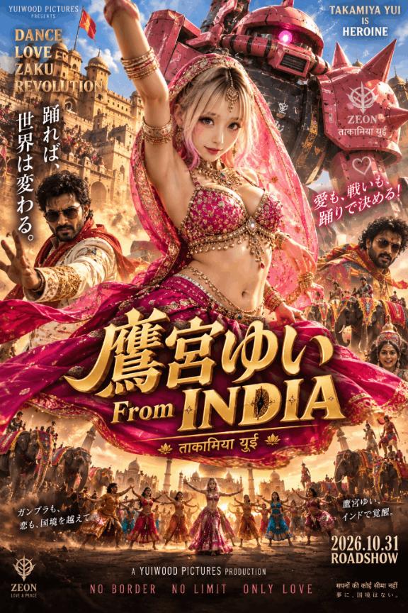 鷹宮ゆい の ボリウッド映画もおもろいよね🎬🇮🇳