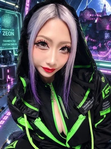 コスプレ女帝織姫の鷹宮ゆい