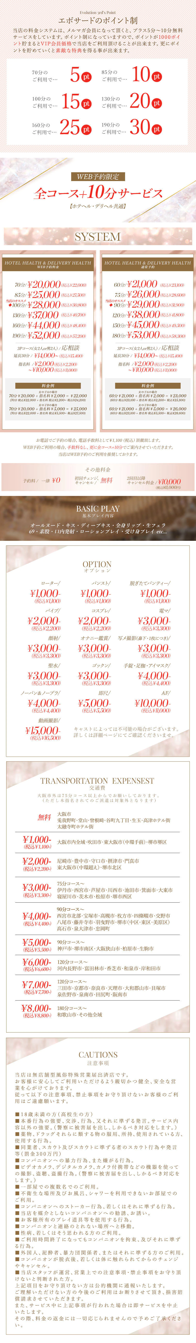 Price table (original)