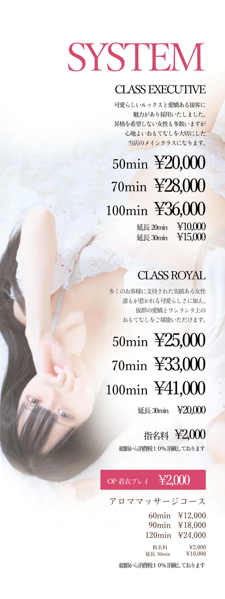 Price table (original)